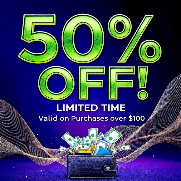 Jewelry Sale - 50% Off Over $100 - Half Off! Limited Time - Picture 2 of 2